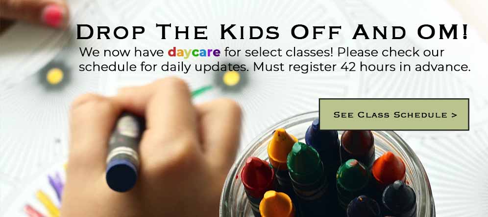 sign up for daycare classes while you yoga