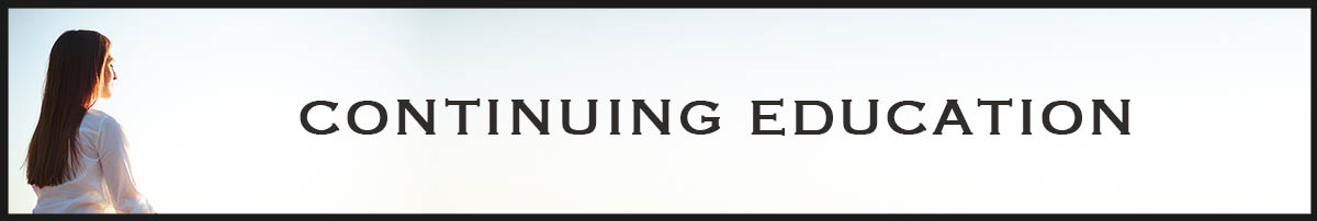 continuing education text hero banner